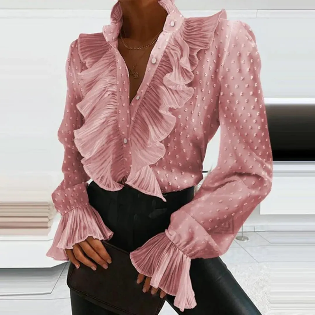 Women's Elegant Puff Sleeve Blouse | Summer
