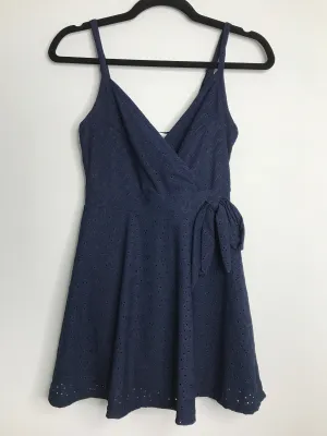 Womens Size Sm Misses Navy Stilletto's Romper