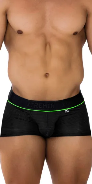 Xtremen 91196 Jacquard Trunks Black