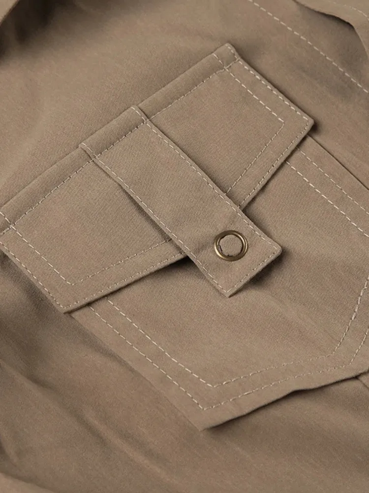 Y2K Safari Short Sleeve Shirt