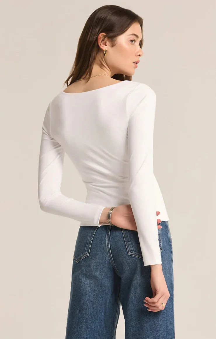 Z Supply Avala L/S So Smooth Shirt