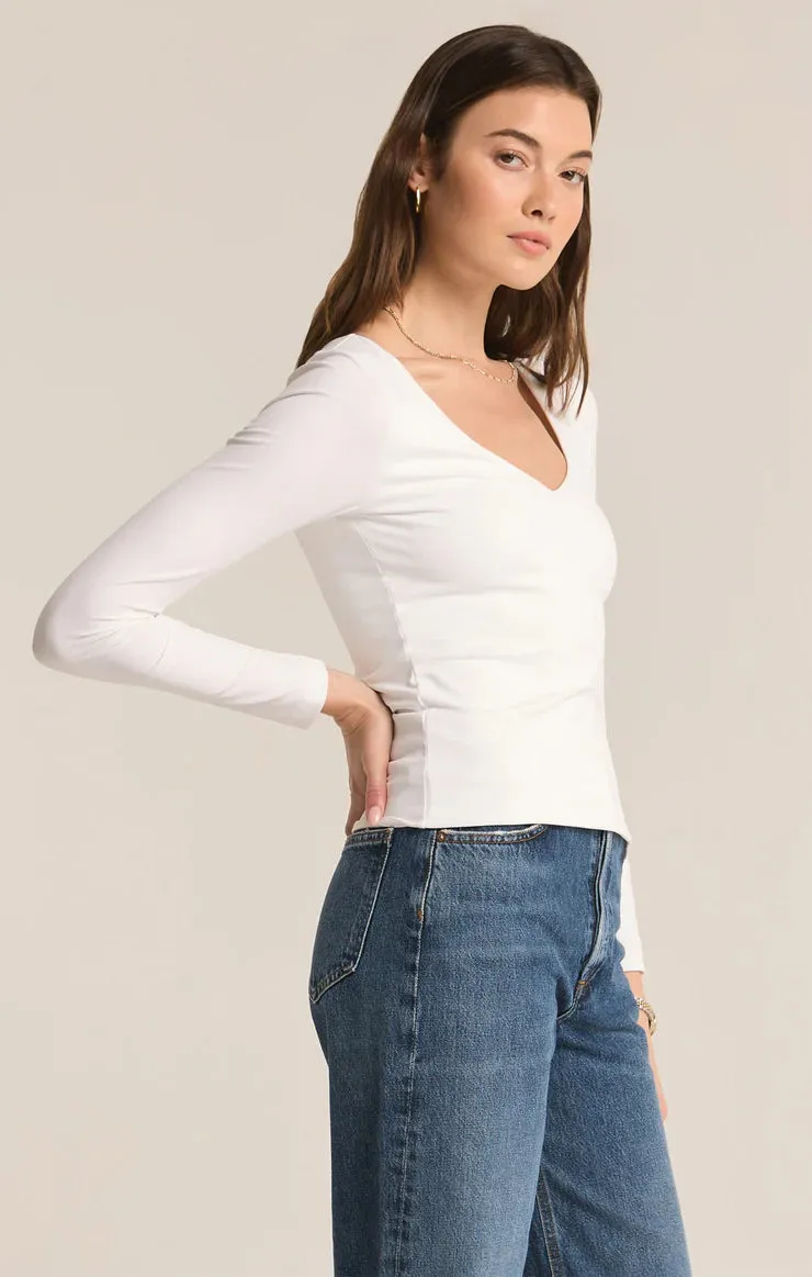 Z Supply Avala L/S So Smooth Shirt