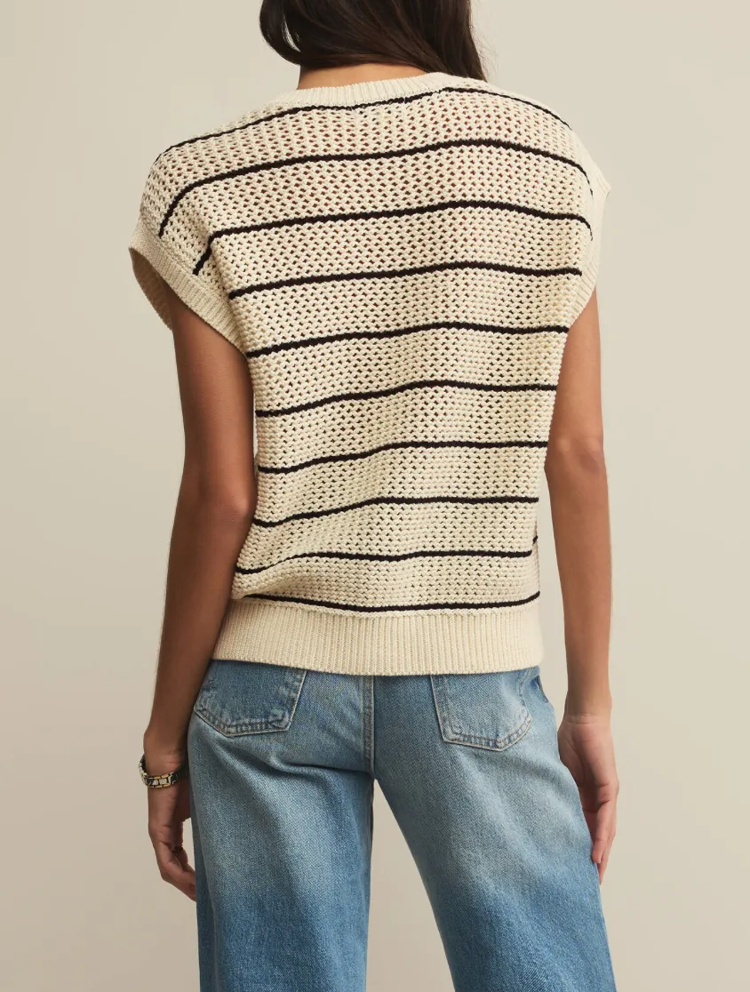 Z SUPPLY INES STRIPED SWEATER